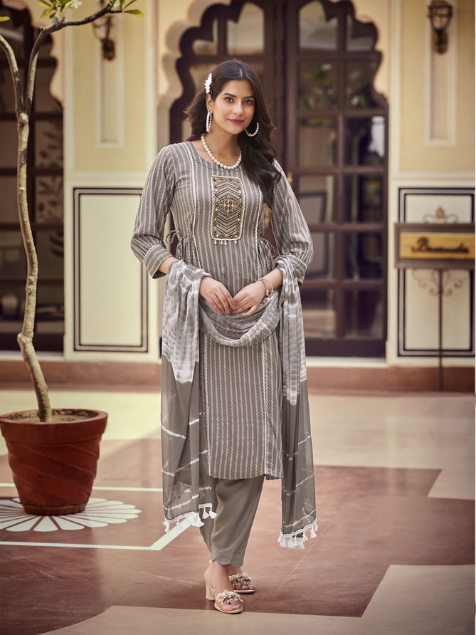 Merkee By Karissa Premium Kurti With Bottom Dupatta Wholesale Shop In Surat
